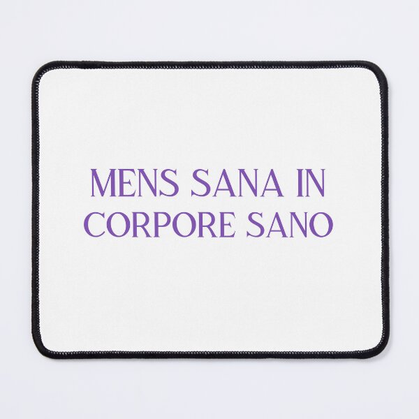 Item preview, Mens Sana in Corpore Sano purple designed and sold by VRedBaller.
