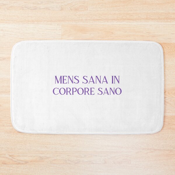 Item preview, Mens Sana in Corpore Sano purple designed and sold by VRedBaller.