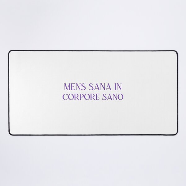 Item preview, Mens Sana in Corpore Sano purple designed and sold by VRedBaller.