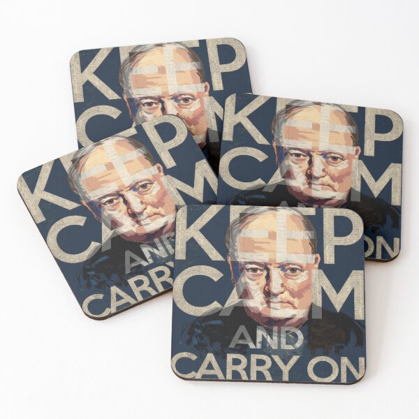 Item preview, Winston Churchill - Keep Calm and Carry On 2 designed and sold by yumas.