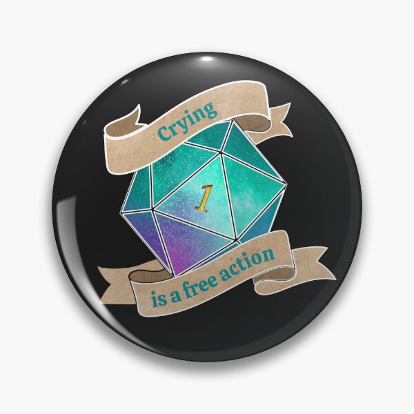 Item preview, Crying is a free action Nat1 (Archfey) designed and sold by Not A Mimic Creations.