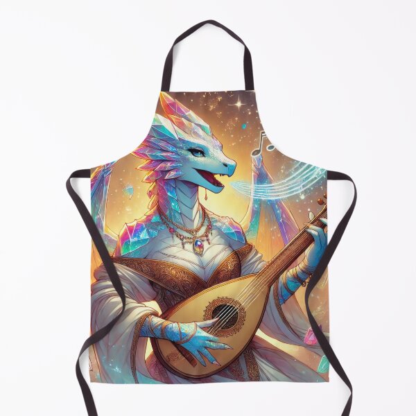 Item preview, Female Crystal Dragonborn Bard designed and sold by Johnny MeatShield.