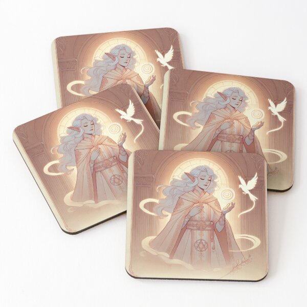 Item preview, Female Air Genasi Cleric designed and sold by Johnny MeatShield.