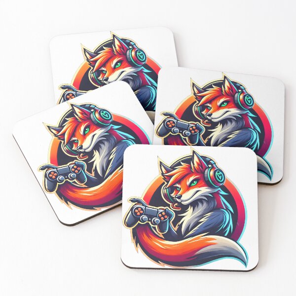 Item preview, Mascot Fox Art Design designed and sold by DesignHub.