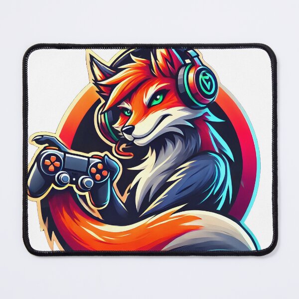 Item preview, Mascot Fox Art Design designed and sold by DesignHub.