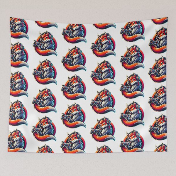 Item preview, Mascot Fox Art Design designed and sold by DesignHub.