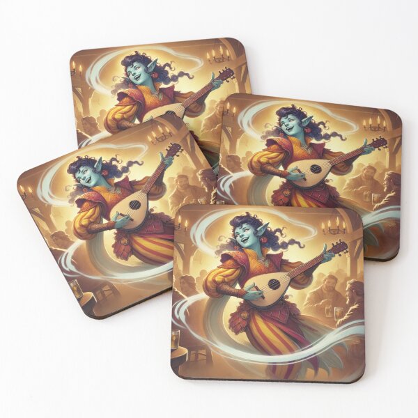 Item preview, Female Air Genasi Bard designed and sold by Johnny MeatShield.