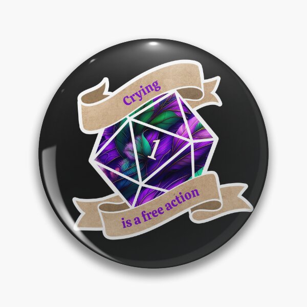 Item preview, Crying is a free action Nat1 (Peacock) designed and sold by Not A Mimic Creations.
