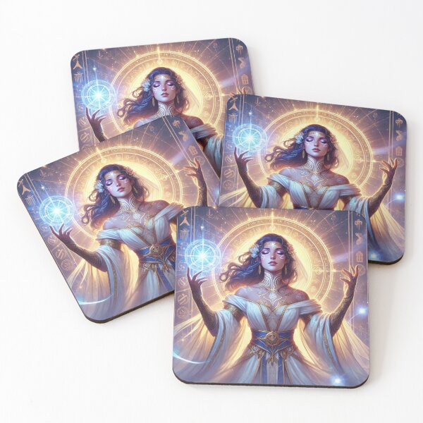 Item preview, Female Aasimar Cleric designed and sold by Johnny MeatShield.