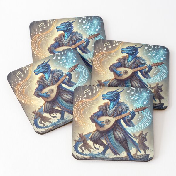 Item preview, Emerald Dragonborn Valor Bard designed and sold by Johnny MeatShield.