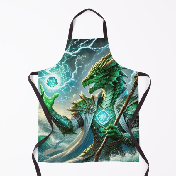 Item preview, Emerald Dragonborn Tempest Cleric designed and sold by Johnny MeatShield.