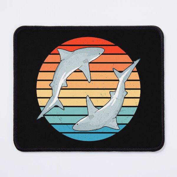 Item preview, Bull Shark Retro designed and sold by NicGrayGraphic.