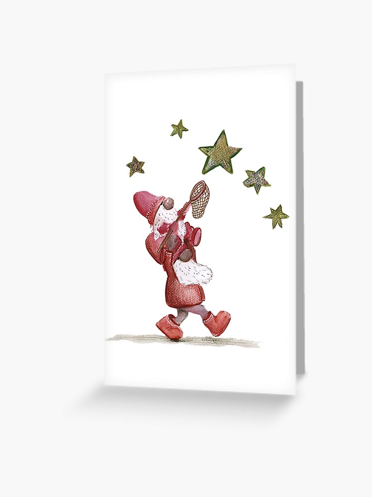 Thumbnail 1 of 2, Greeting Card, Chasing Stars designed and sold by Laroussette.