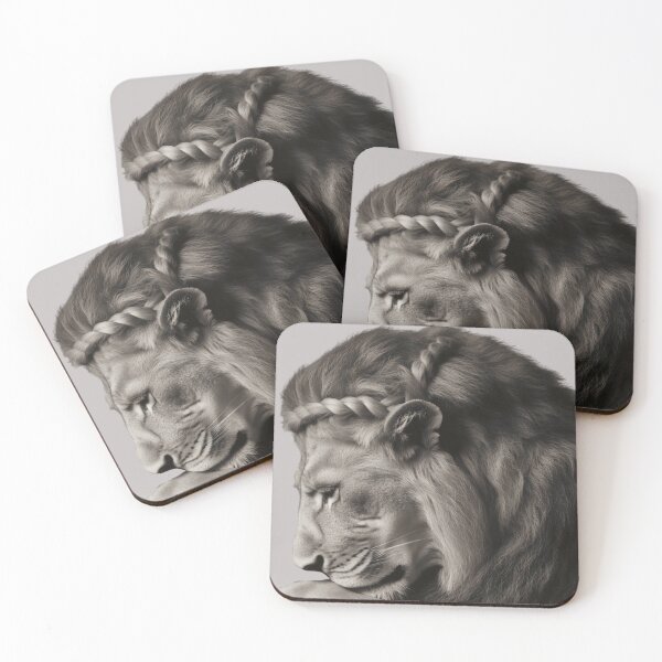 Item preview, Lion with Ponytail Braid designed and sold by Brendon987.
