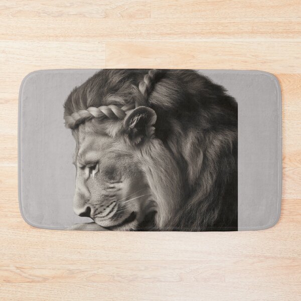 Item preview, Lion with Ponytail Braid designed and sold by Brendon987.