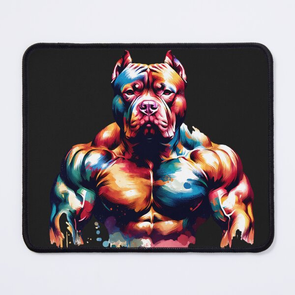 Item preview, Muscle Pitbull Dog designed and sold by AwesomeBeyondLimits.