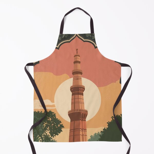 Item preview, Delhi Vintage Travel Poster designed and sold by TravelerRat.