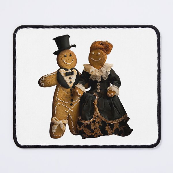 Item preview, Victorian Gingerbread Couple - Holiday Elegance designed and sold by BeautyPulse.