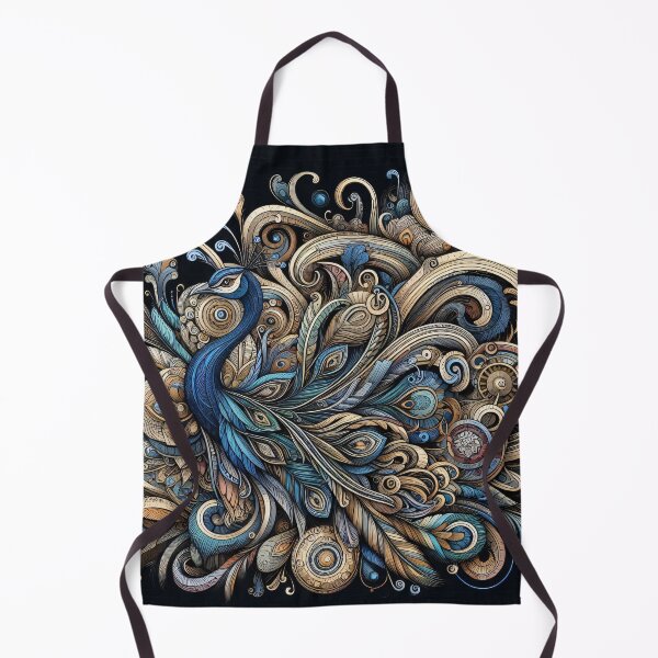 Item preview, Renaissance Cyberpunk Peacock RCP-0001140 designed and sold by Amber-Lee-Art.