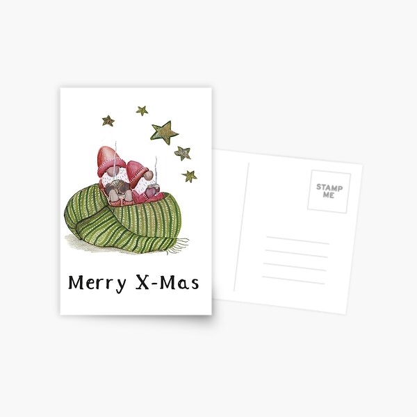 the coziest holidays Postcard