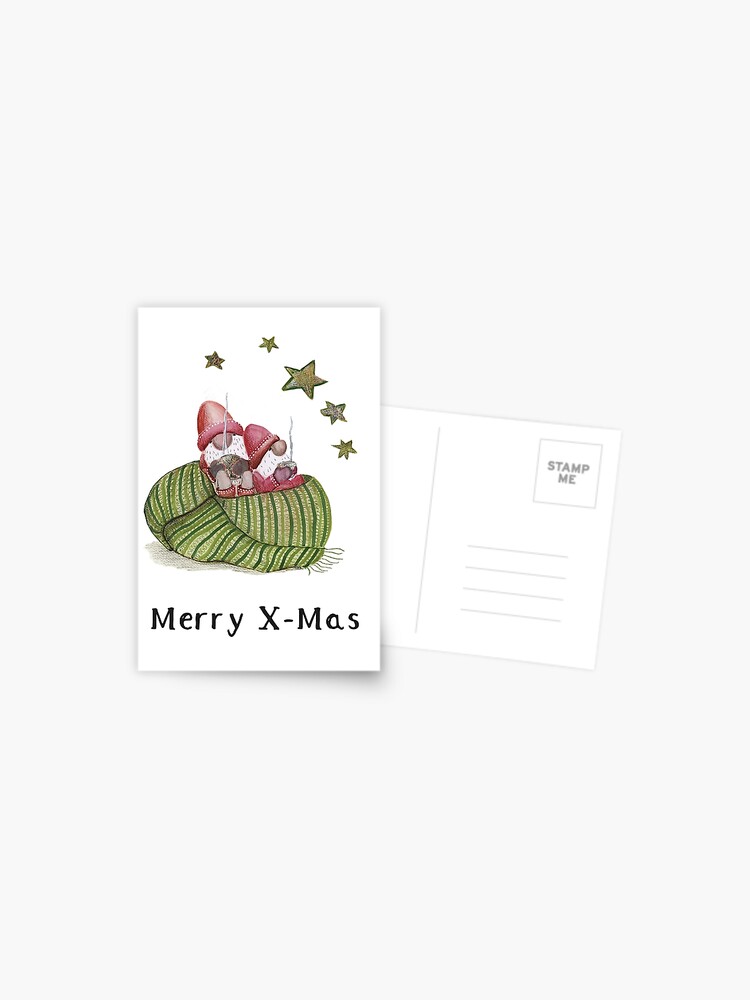 Thumbnail 1 of 2, Postcard, the coziest holidays designed and sold by Laroussette.