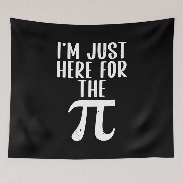 Item preview, I'm Just Here For The Pi Funny Pi Day Math Teacher designed and sold by Rahjihan.