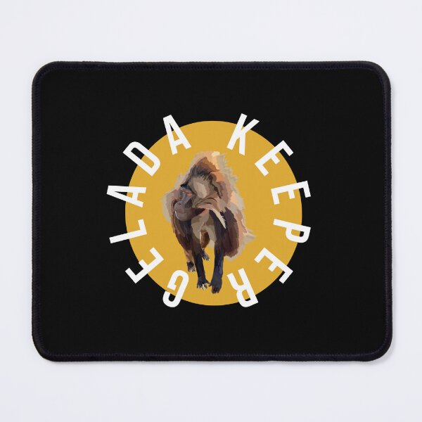 Item preview, G is for Gelada Keeper,Gelada Keeper Design – Dedicated Primate Care and Wildlife Keeper Artwork designed and sold by PrettylittlepastelUk.