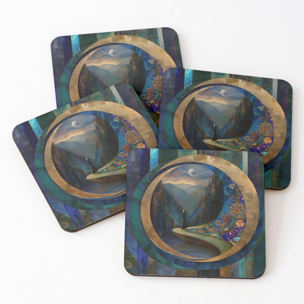 Item preview, Enchanted Path - Mystical Forest Journey Under the Moonlight designed and sold by BeautyPulse.