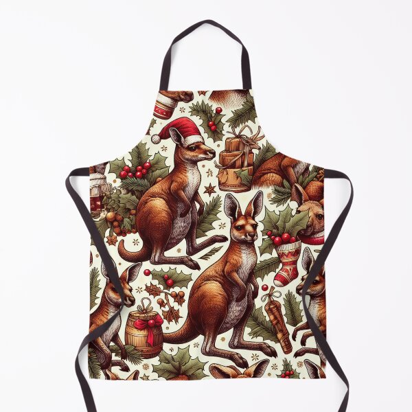 Item preview, Christmas Kangaroo Wallpaper designed and sold by Travelcases.