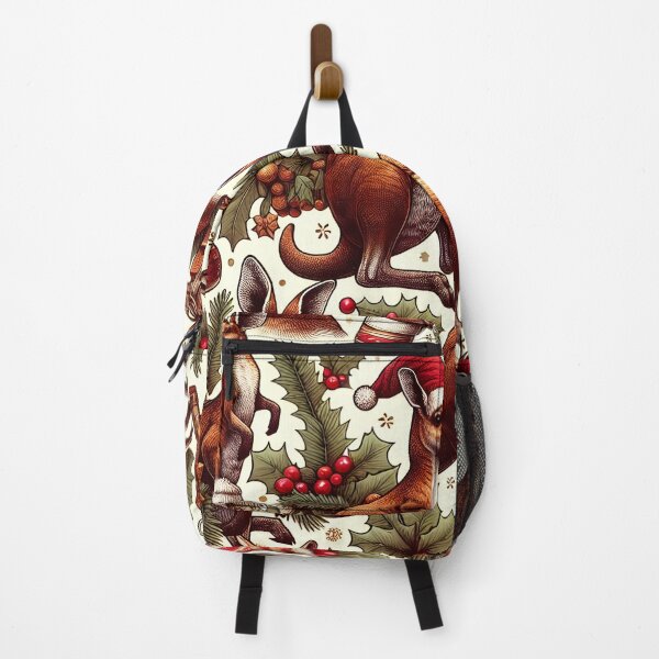 Item preview, Christmas Kangaroo Wallpaper designed and sold by Travelcases.