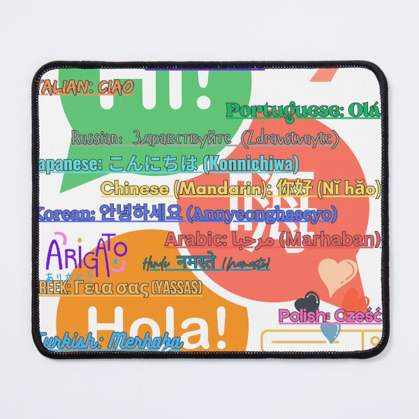 Item preview, Hello in many Languages designed and sold by emanabusara.