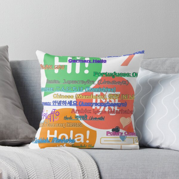 Item preview, Hola en muchos idiomas designed and sold by emanabusara.