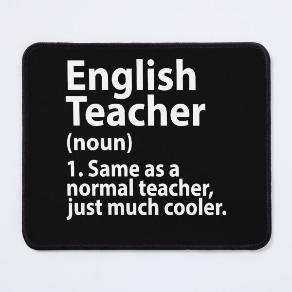 Item preview, English Teacher Definition Funny Back To School First Day designed and sold by Rahjihan.