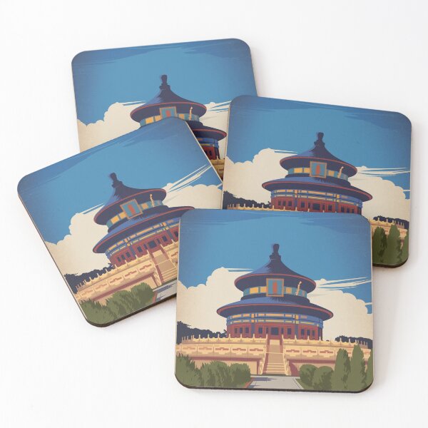 Item preview, Beijng Travel Poster designed and sold by TravelerRat.