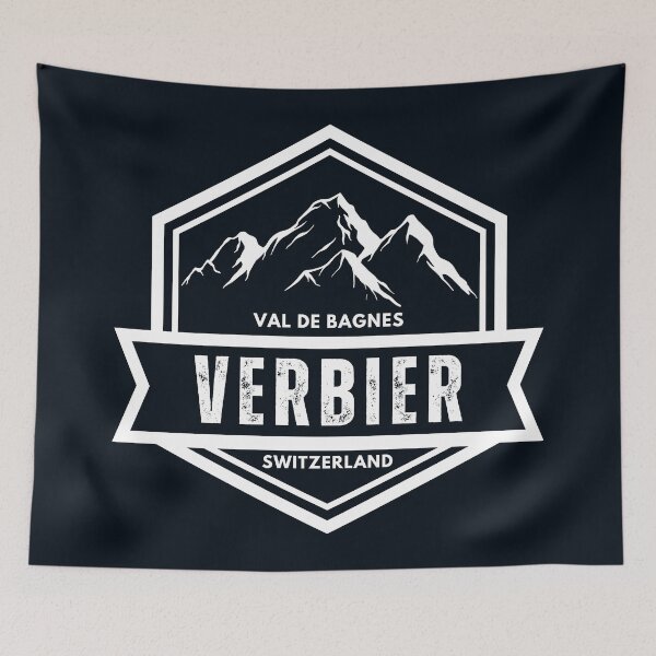 Item preview, Verbier - Switzerland  designed and sold by GoodOldVintage.