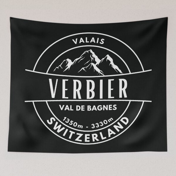 Item preview, Verbier - Switzerland  designed and sold by GoodOldVintage.
