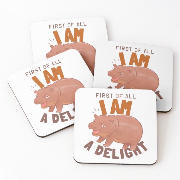 Item preview, Moo Deng I am a Delight designed and sold by PalaceArt.