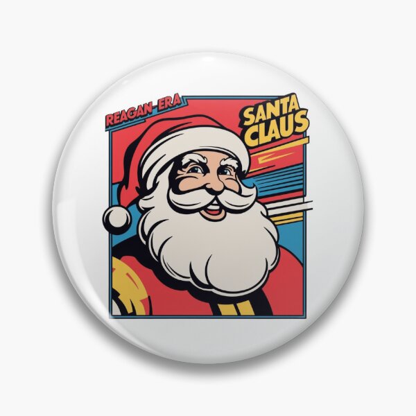 Item preview, Retro Santa Claus - Reagan Era Pop Art Christmas Design designed and sold by photoemich.
