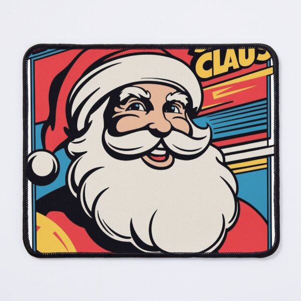 Item preview, Retro Santa Claus - Reagan Era Pop Art Christmas Design designed and sold by photoemich.