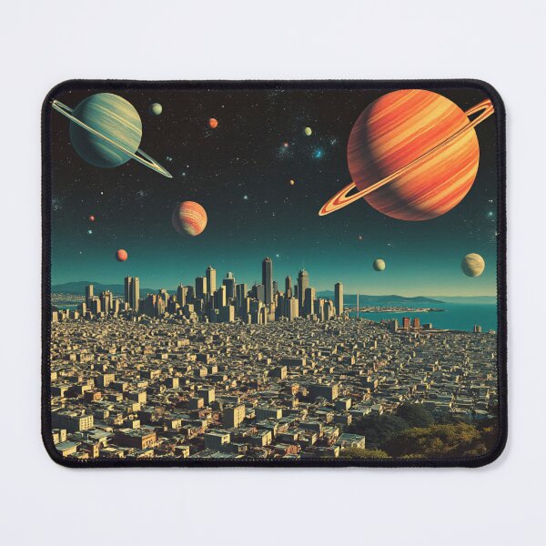 Item preview, Interstellar Cities - San Francisco designed and sold by Red Studios.