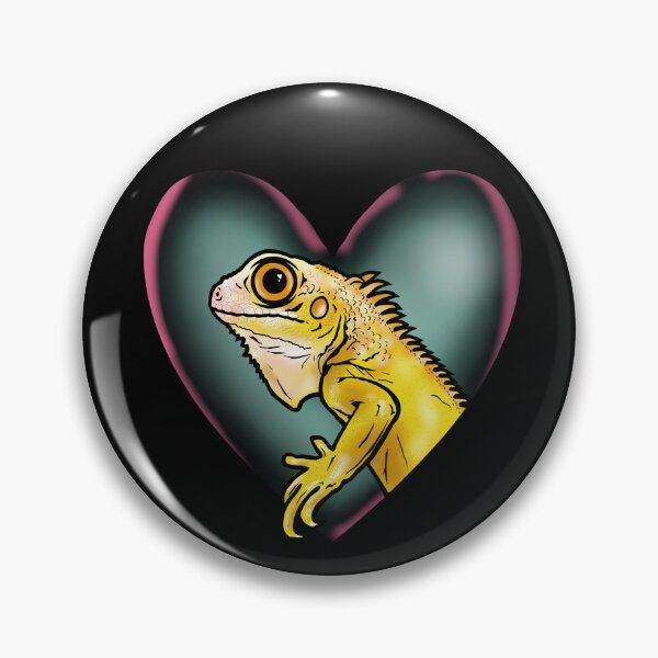 Item preview, Yellow iguana  designed and sold by turddemon.