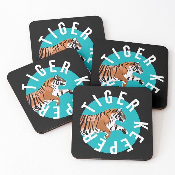Item preview, T is for Tiger Keeper, Tiger Keeper Design – Dedicated Big Cat Care and Wildlife Keeper Artwork designed and sold by PrettylittlepastelUk.