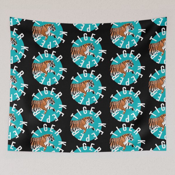 Item preview, T is for Tiger Keeper, Tiger Keeper Design – Dedicated Big Cat Care and Wildlife Keeper Artwork designed and sold by PrettylittlepastelUk.