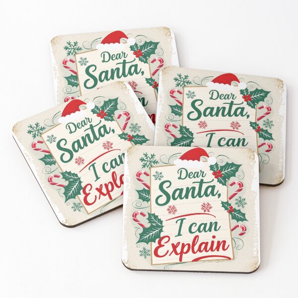 Item preview, Dear Santa I can explain designed and sold by ArtisticPen-art.