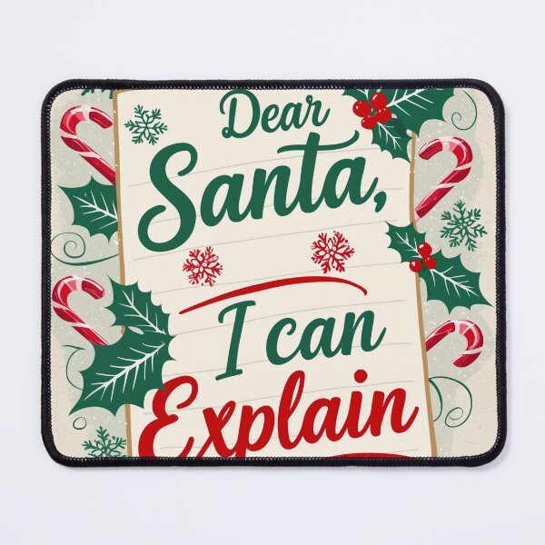 Item preview, Dear Santa I can explain designed and sold by ArtisticPen-art.