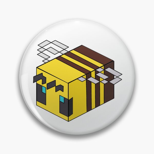 Item preview, Minecraft bee designed and sold by Kyospherarts.