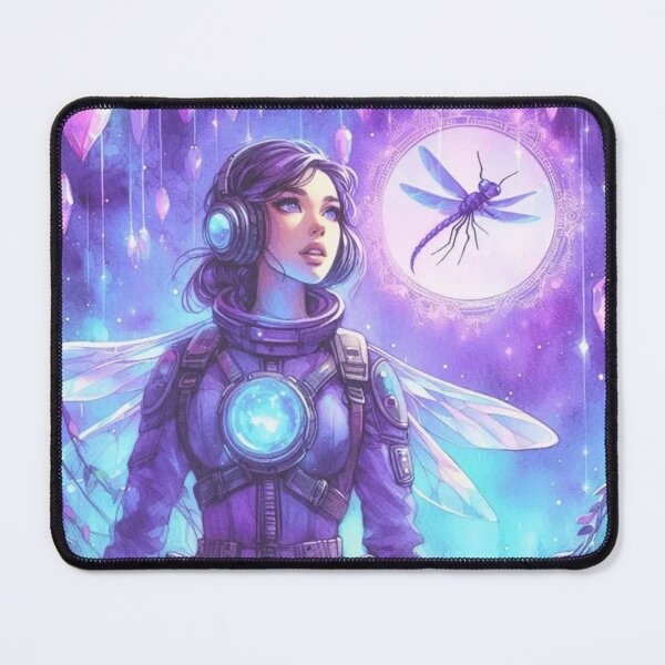 Item preview, Moonlit Dragonfly: The Celestial Guardian designed and sold by FaydeFlora.