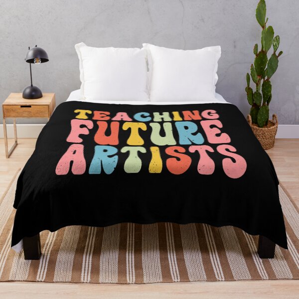 Item preview, Teaching Future Artists Retro Teacher Students designed and sold by Rahjihan.