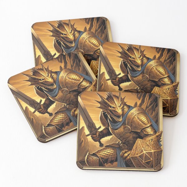 Item preview, Brass Dragonborn Fighter designed and sold by Johnny MeatShield.