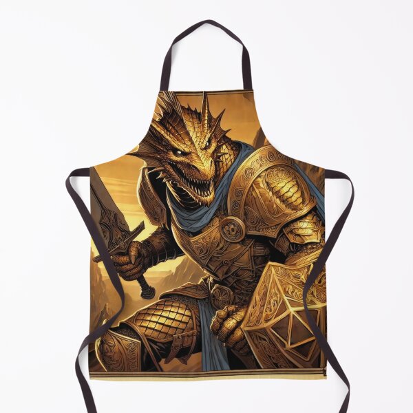 Item preview, Brass Dragonborn Fighter designed and sold by Johnny MeatShield.